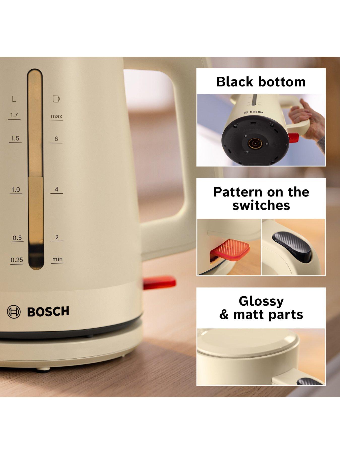 Image 4 of 8 of Bosch Bosch MyMoment TWK3M127GB Infuse Kettle - Cream