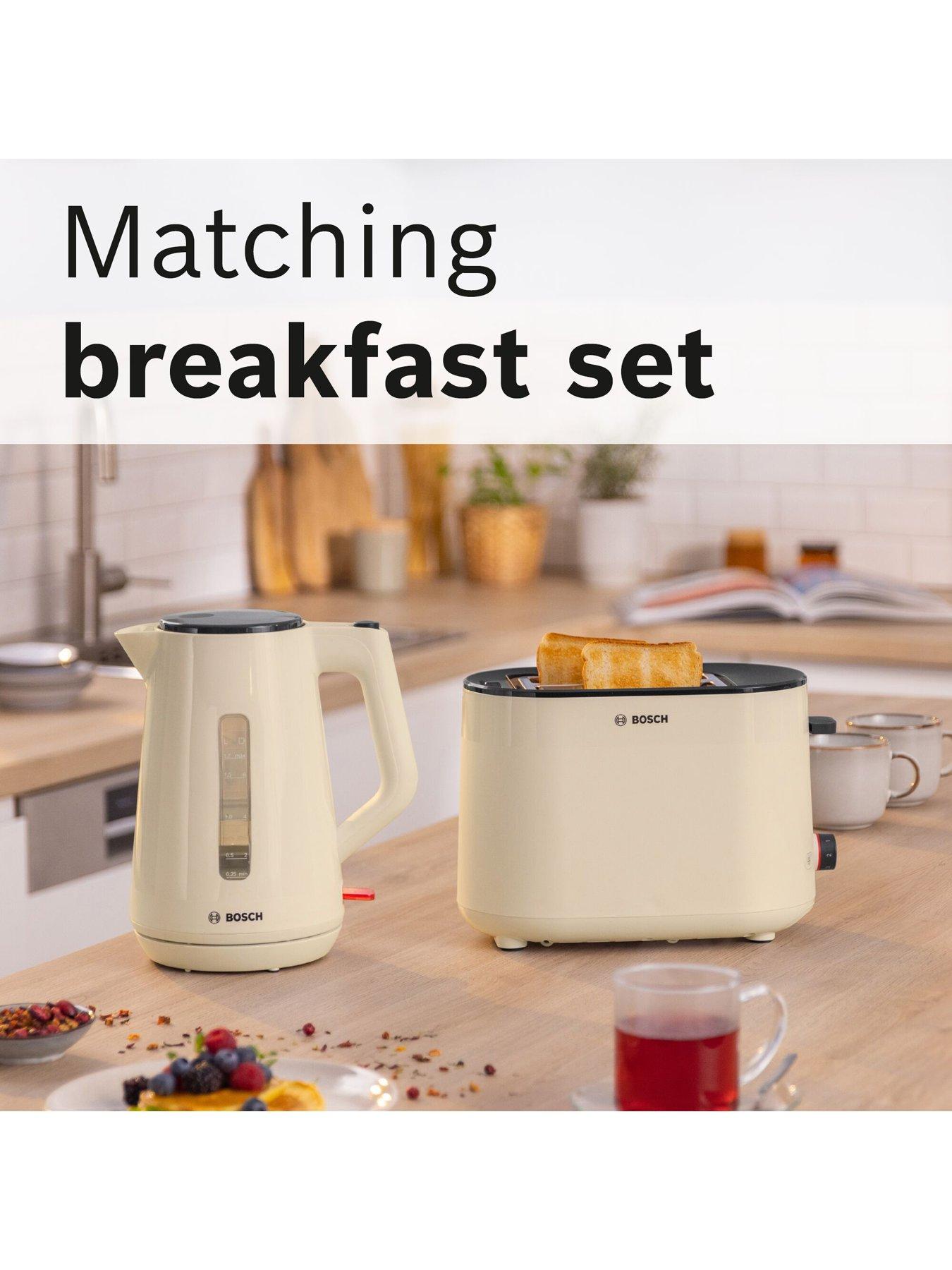 Image 2 of 8 of Bosch Bosch MyMoment TWK1M127GB Delight Kettle - Cream