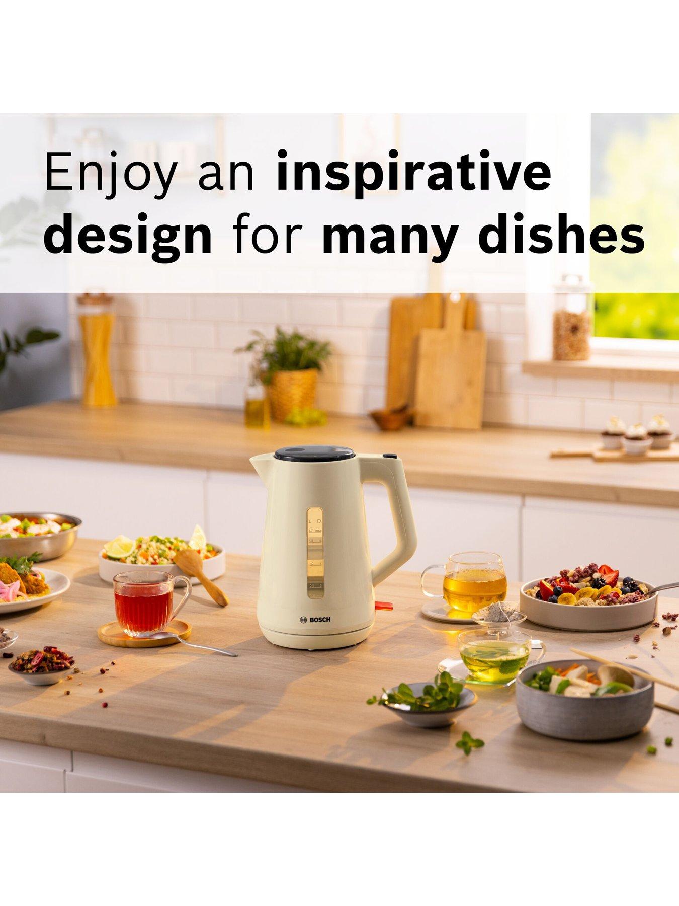 Image 4 of 8 of Bosch Bosch MyMoment TWK1M127GB Delight Kettle - Cream