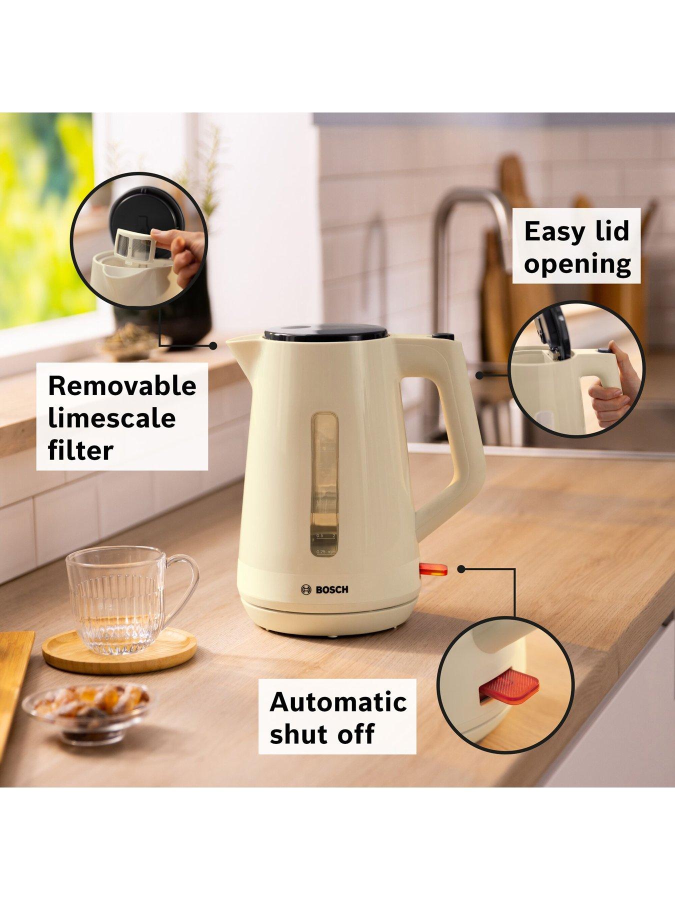Image 5 of 8 of Bosch Bosch MyMoment TWK1M127GB Delight Kettle - Cream