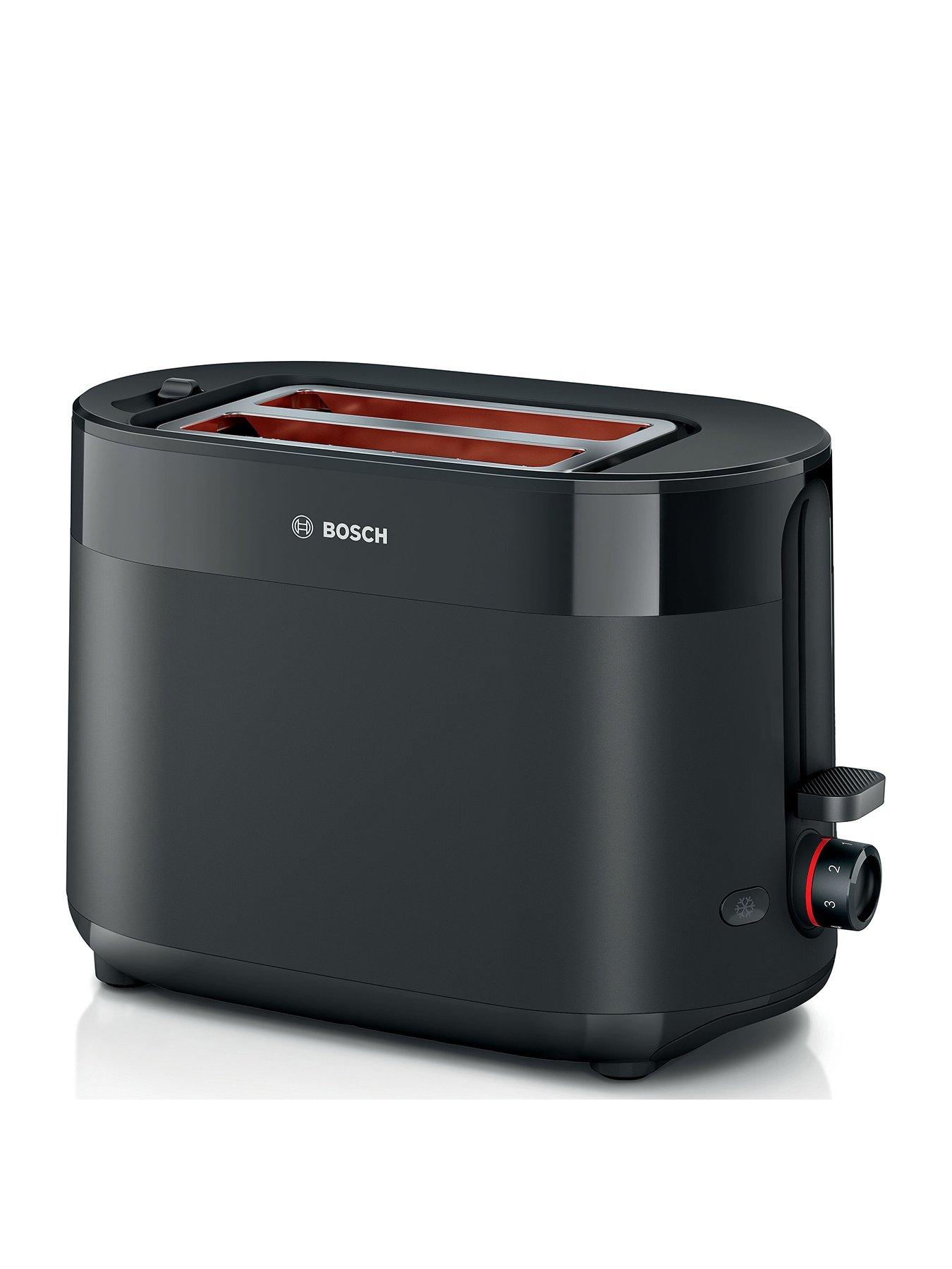 Bosch Bosch MyMoment TAT2M123GB Delight 2 Slot Toaster - Black