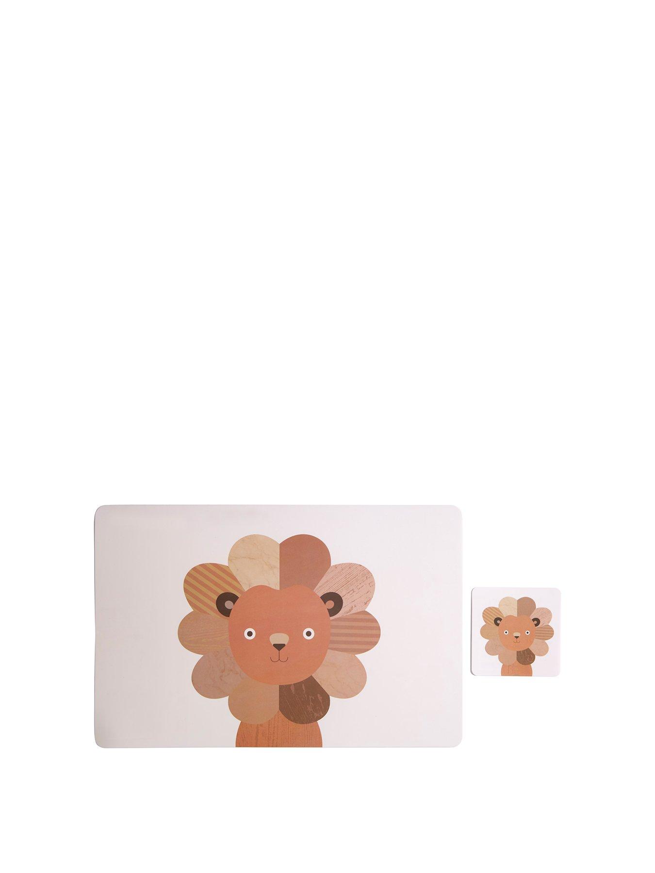 interiors-by-premier-effy-set-of-2-lion-placemats-and-coasters