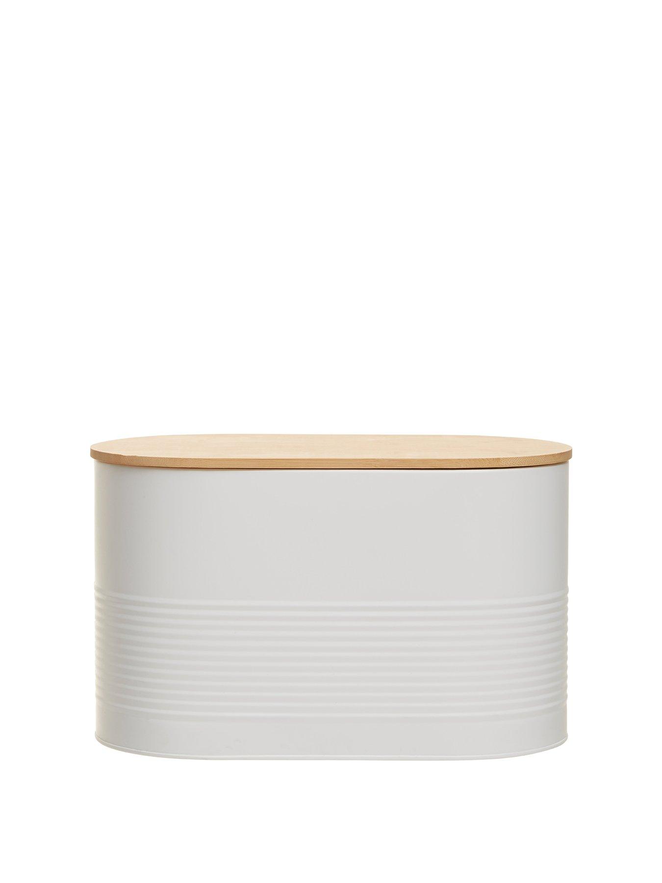 Image of Interiors By Premier Alton White Bread Bin