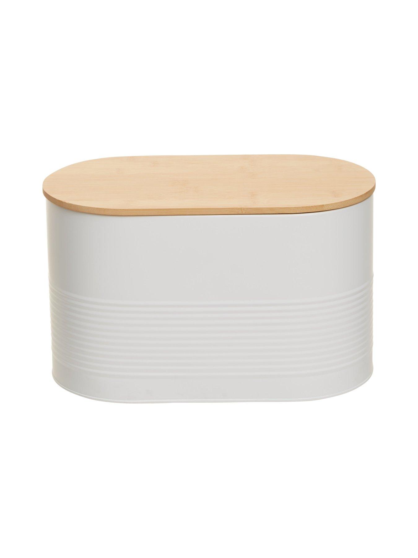 Image 2 of 6 of Interiors By Premier Alton White Bread Bin