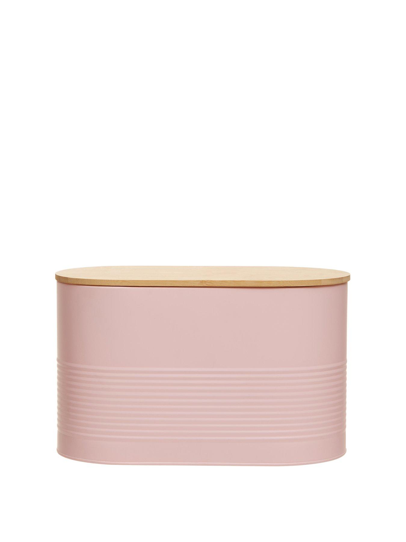 Interiors By Premier Alton Pink Bread Bin