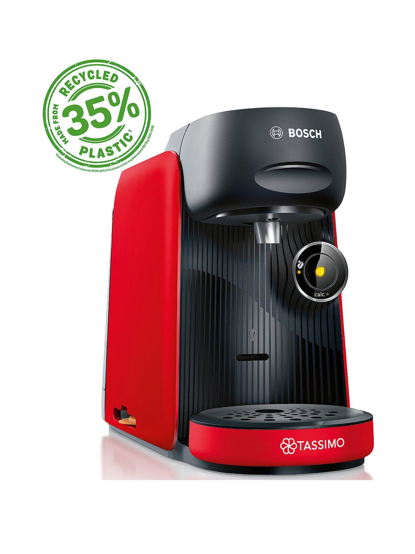 Tassimo Tassimo By Bosch, Finesse FRIENDLY TAS163EGB Pod Coffee Machine - Red