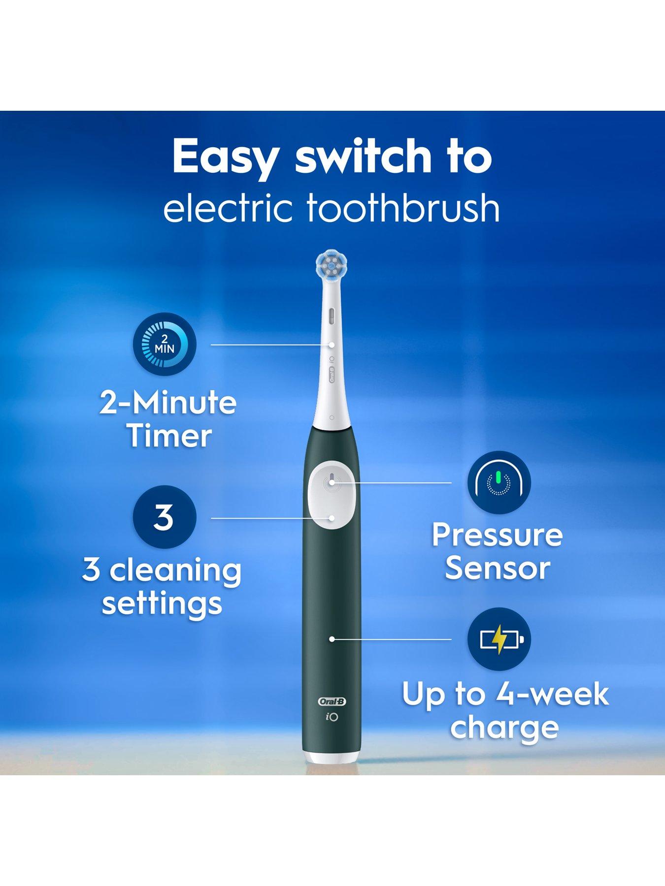 Image 3 of 7 of Oral-B Oral-B iO2 Forest Green Electric Toothbrush