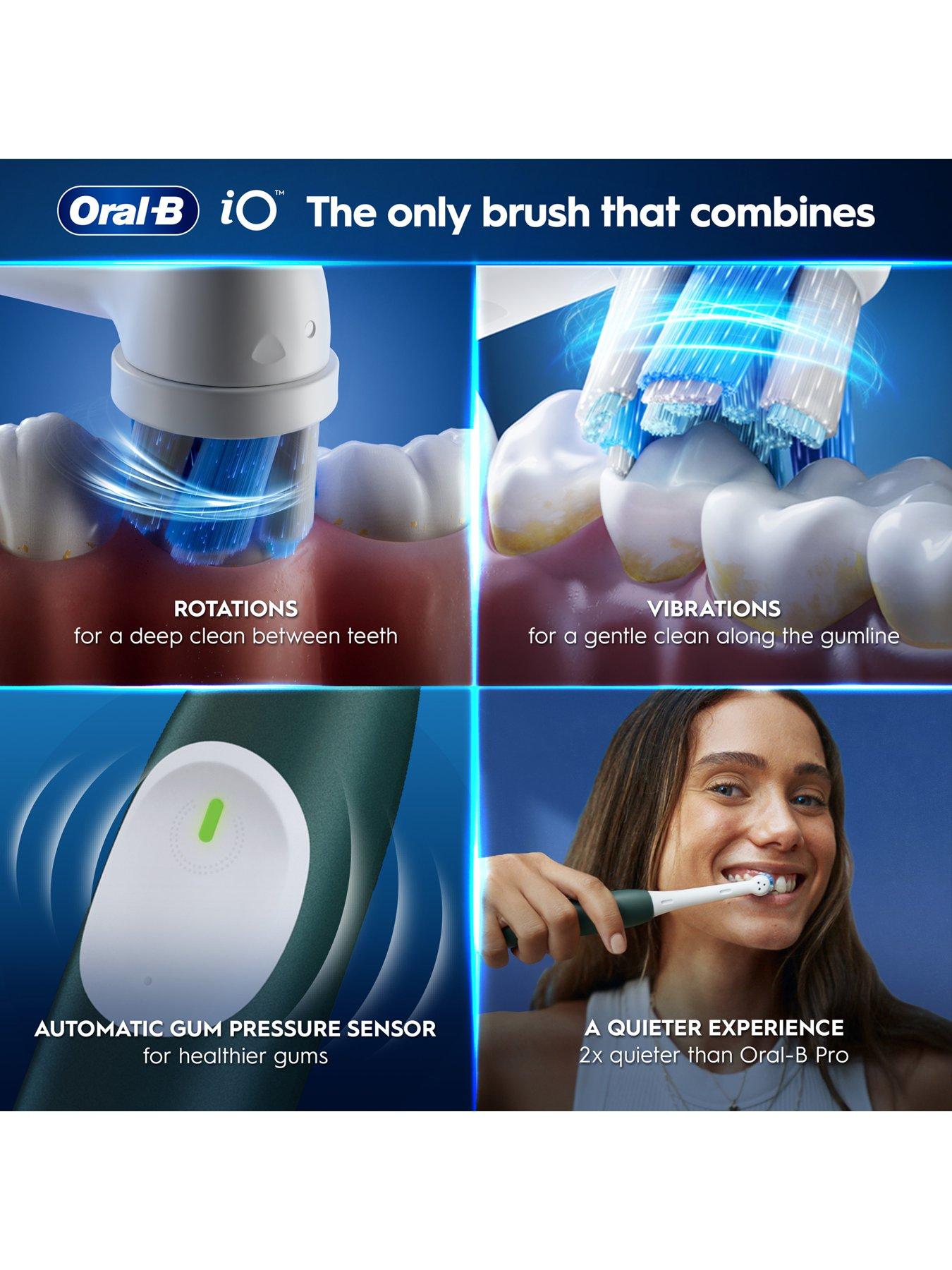 Image 4 of 7 of Oral-B Oral-B iO2 Forest Green Electric Toothbrush