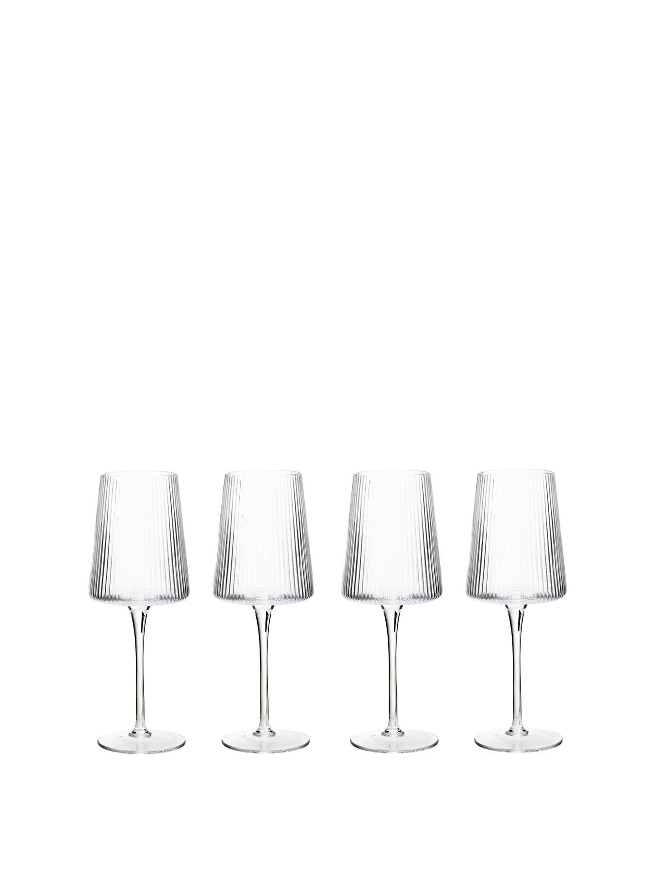 interiors-by-premier-eldon-set-of-four-ribbed-wine-glassesstillFront