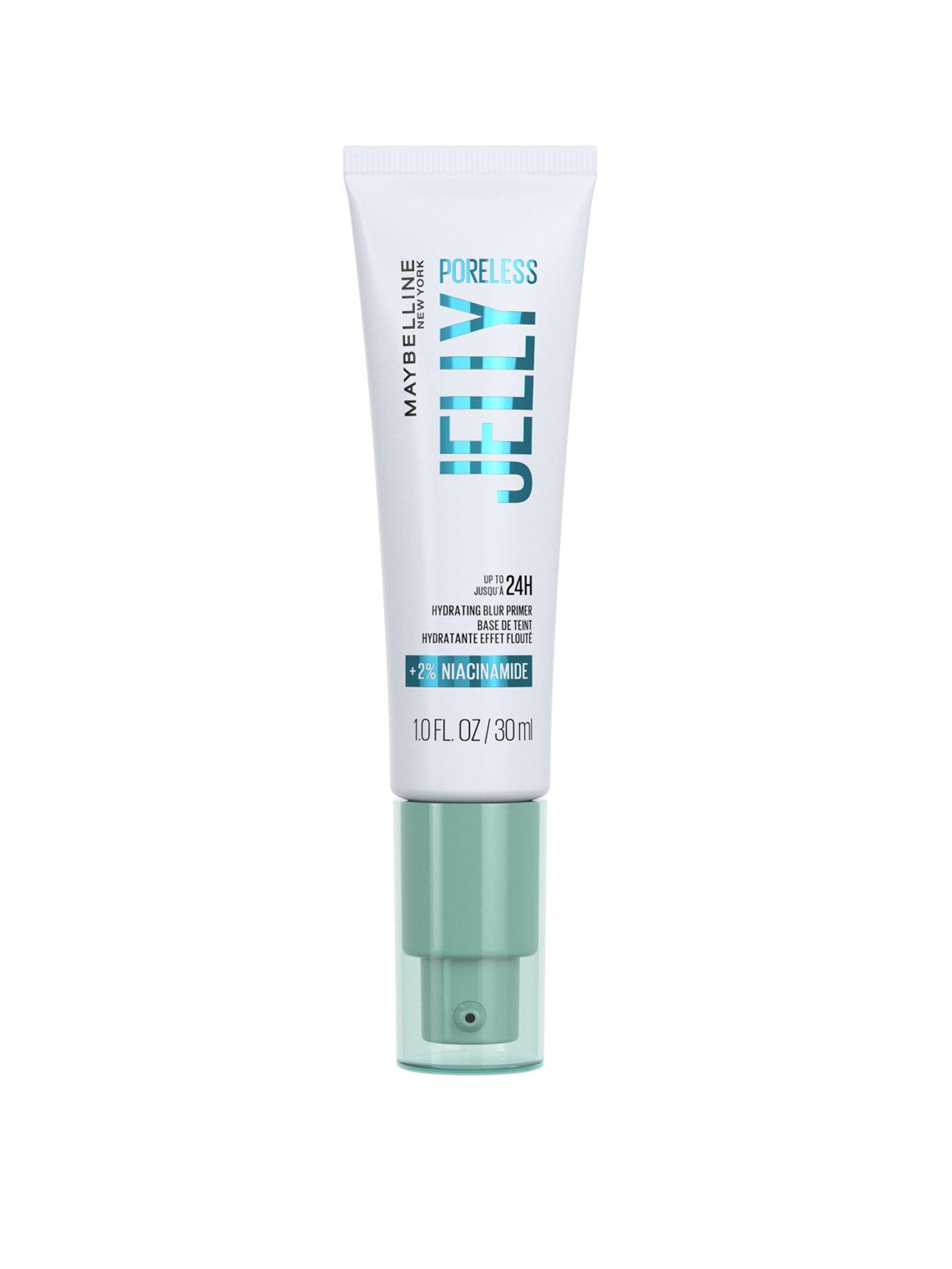 Image 1 of 6 of MAYBELLINE Poreless Jelly, 24H Hydrating Blurring Primer, Silicone-Free, with Niacinamide