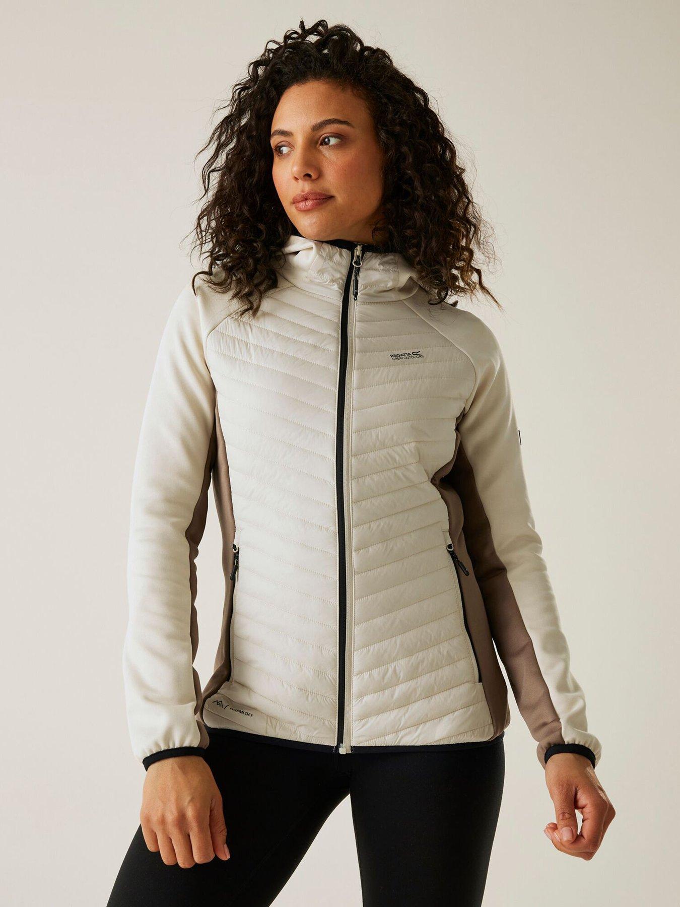 Image 1 of 6 of Regatta Womens Andreson Hybrid Padded Jacket - Beige