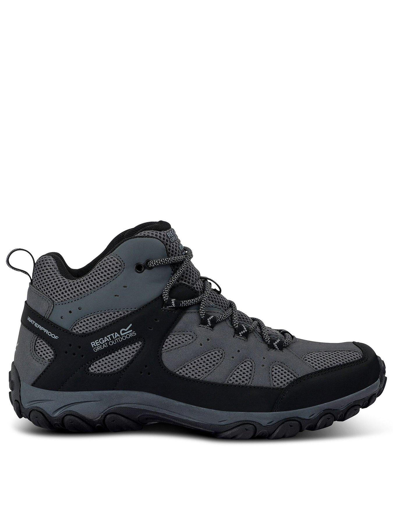 Regatta Mens Edgepoint Iv Mid Walking Boots - Grey
