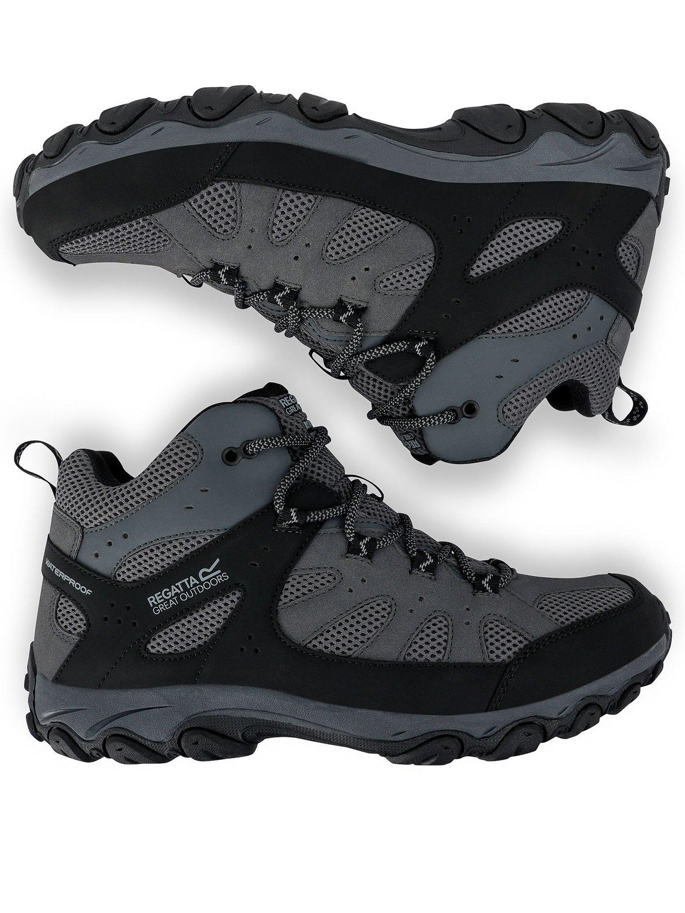 Image 3 of 7 of Regatta Mens Edgepoint Iv Mid Walking Boots - Grey