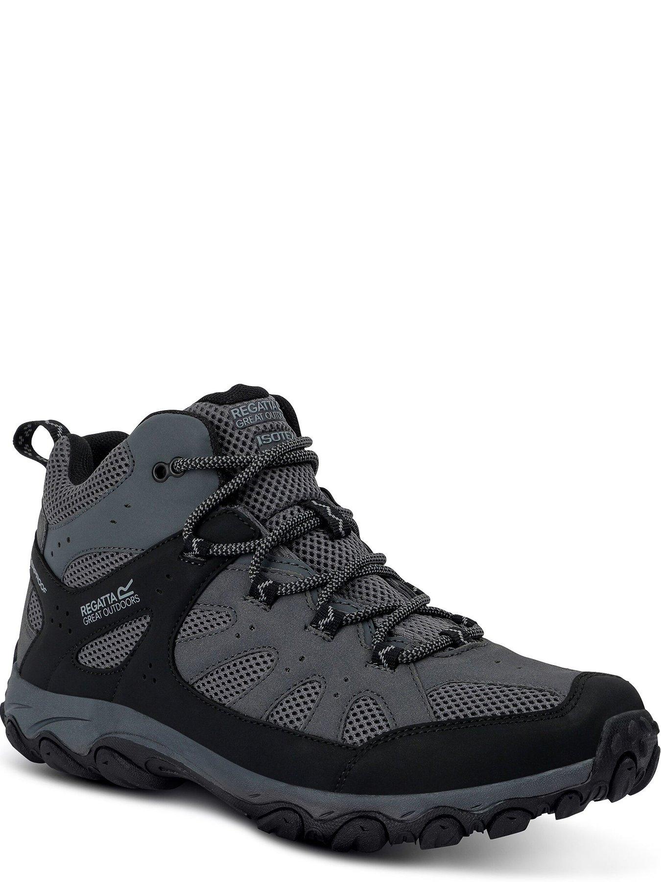 Image 4 of 7 of Regatta Mens Edgepoint Iv Mid Walking Boots - Grey