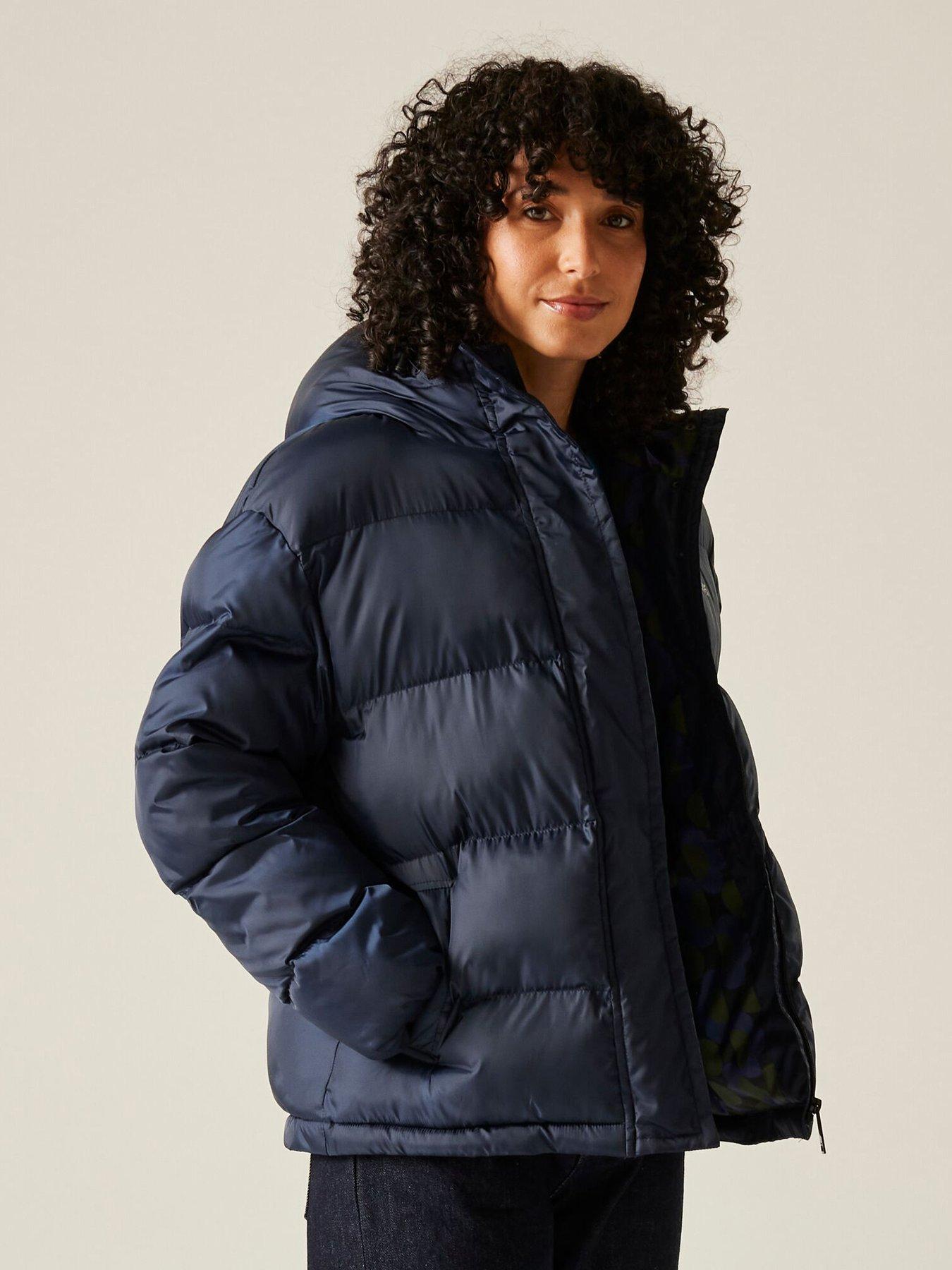 Regatta Womens Orla Kiely Padded Jacket - Navy