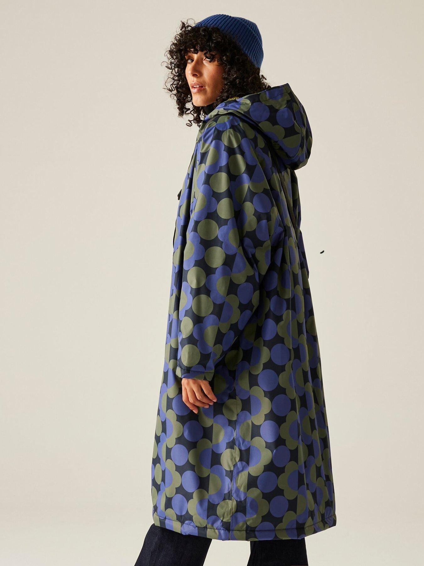 Image 4 of 6 of Regatta Womens Orla Kiely Changing Robe - Green