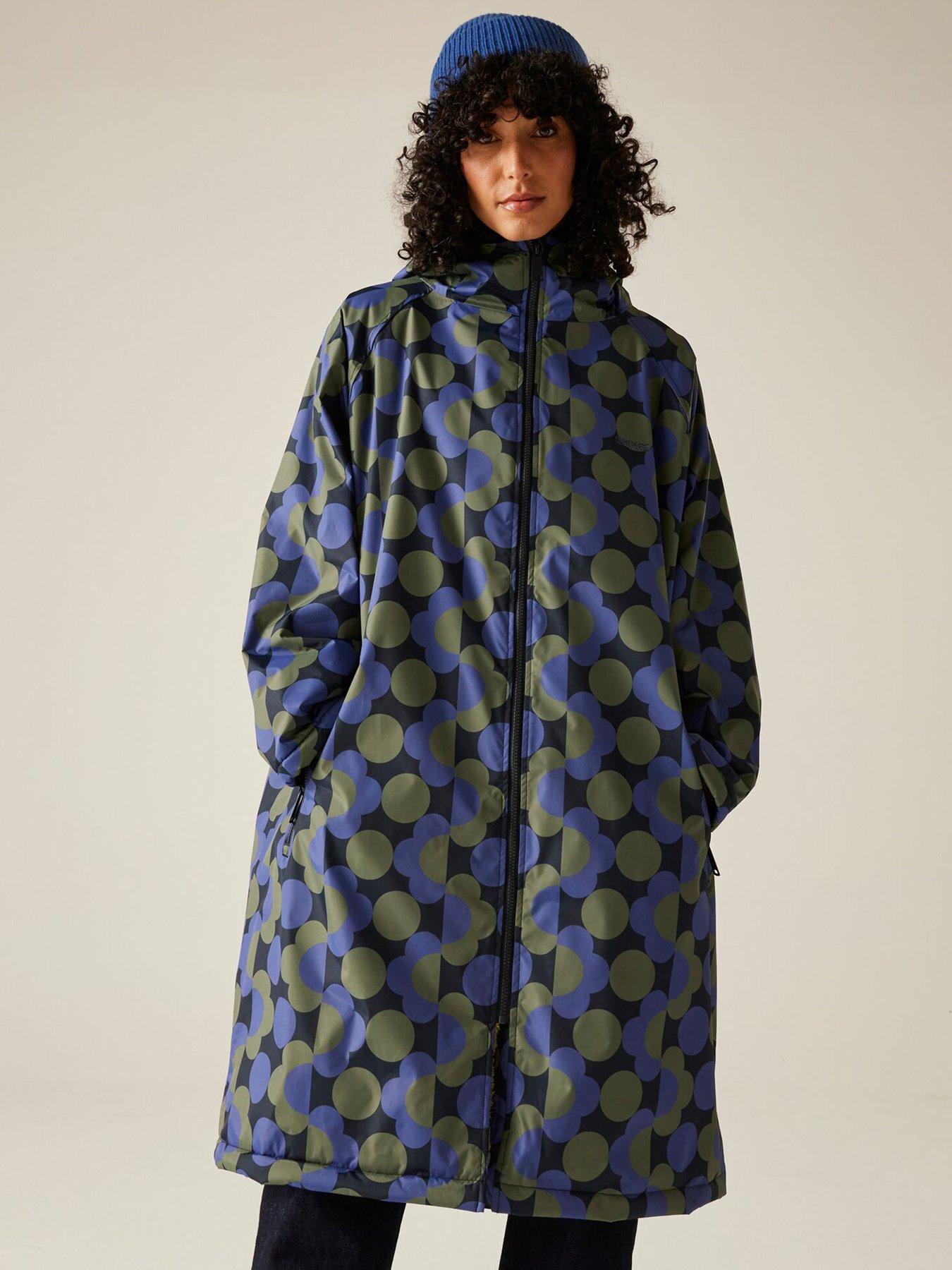 Image 6 of 6 of Regatta Womens Orla Kiely Changing Robe - Green