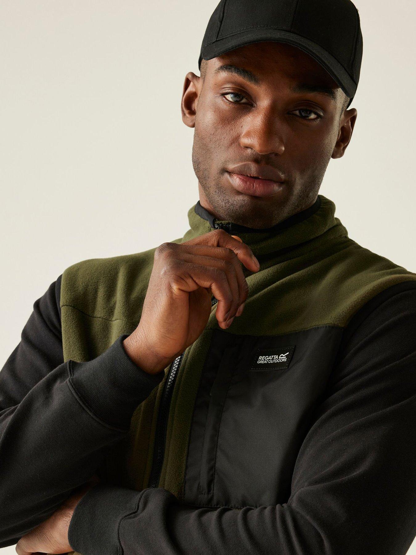 Regatta Mens Frankie Fleece Gilet - Green