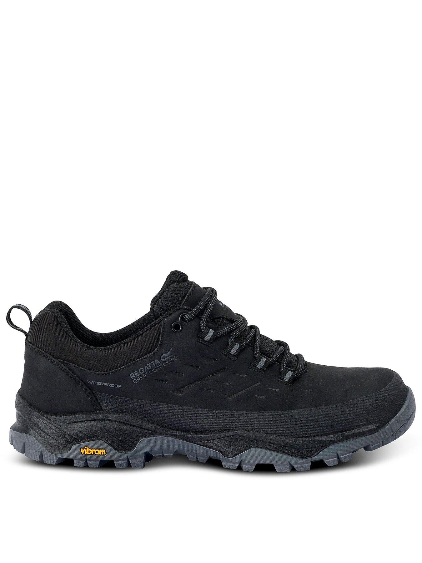 Regatta Mens Blake Low Walking Shoes - Black