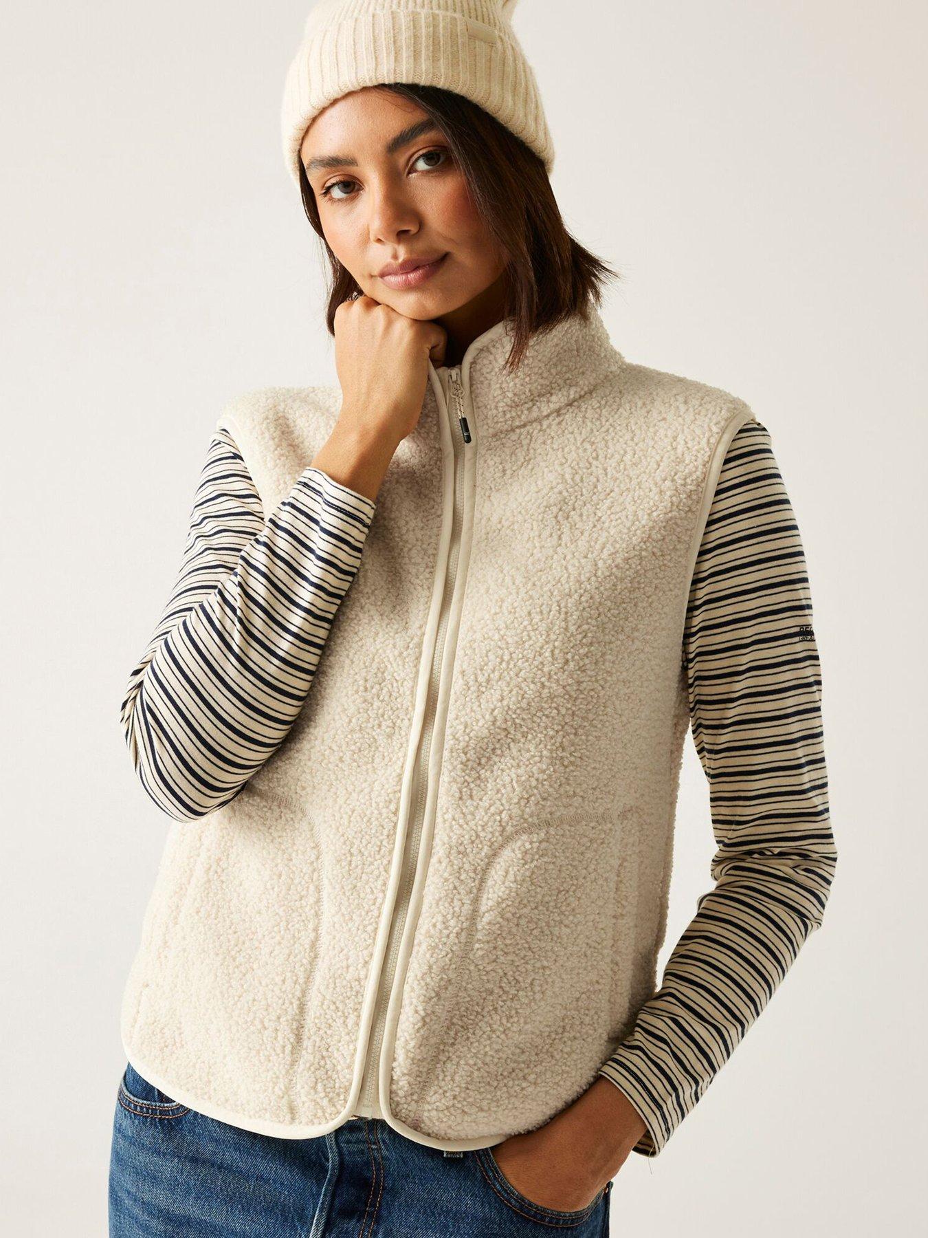 Regatta Womens Frankie Borg Gilet - Cream