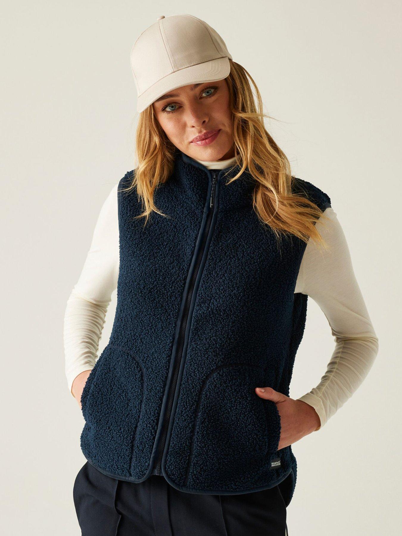 Regatta Womens Frankie Borg Gilet - Navy