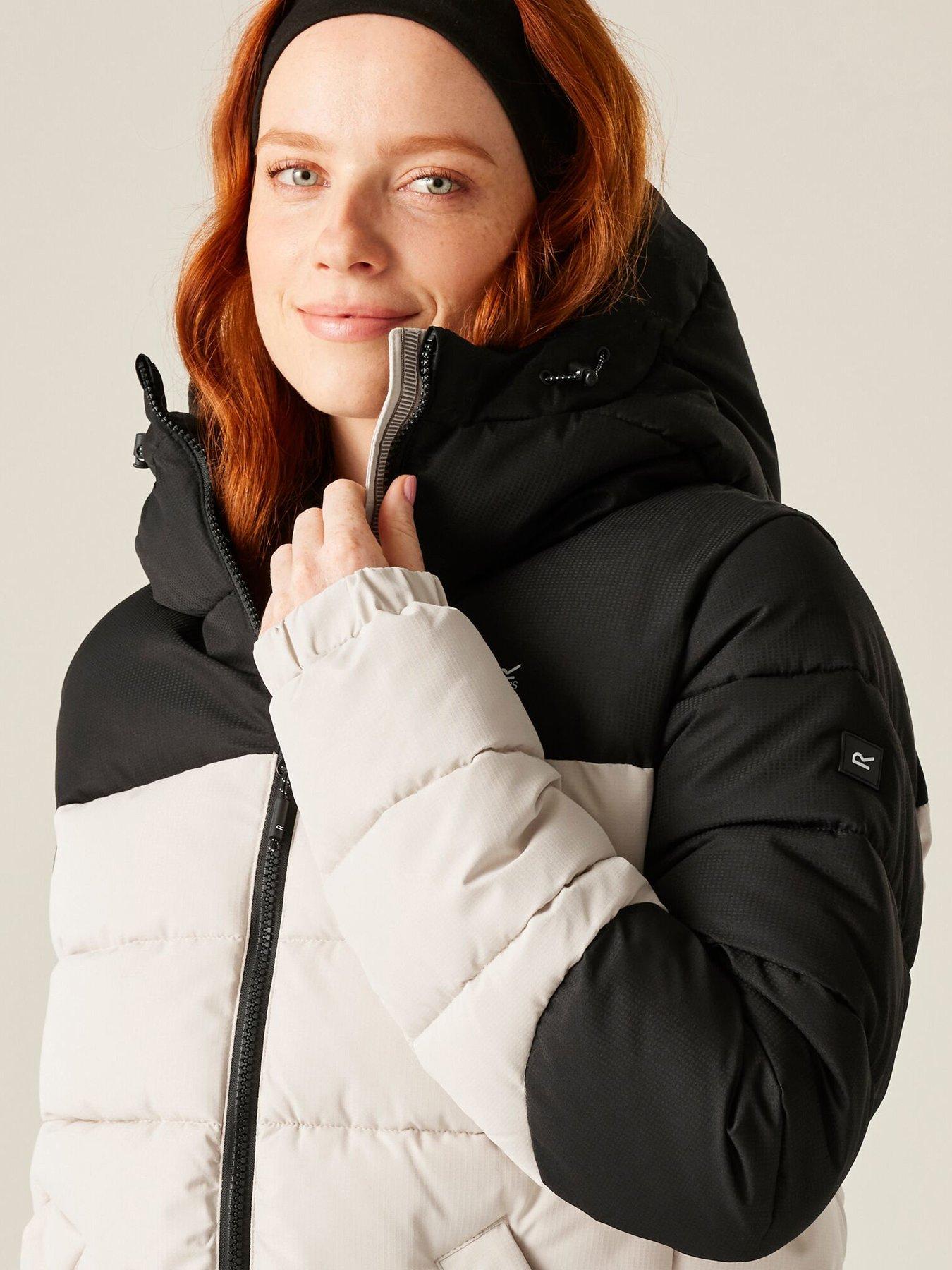 Image 5 of 6 of Regatta Womens Aldthorn Padded Jacket - Beige/Black