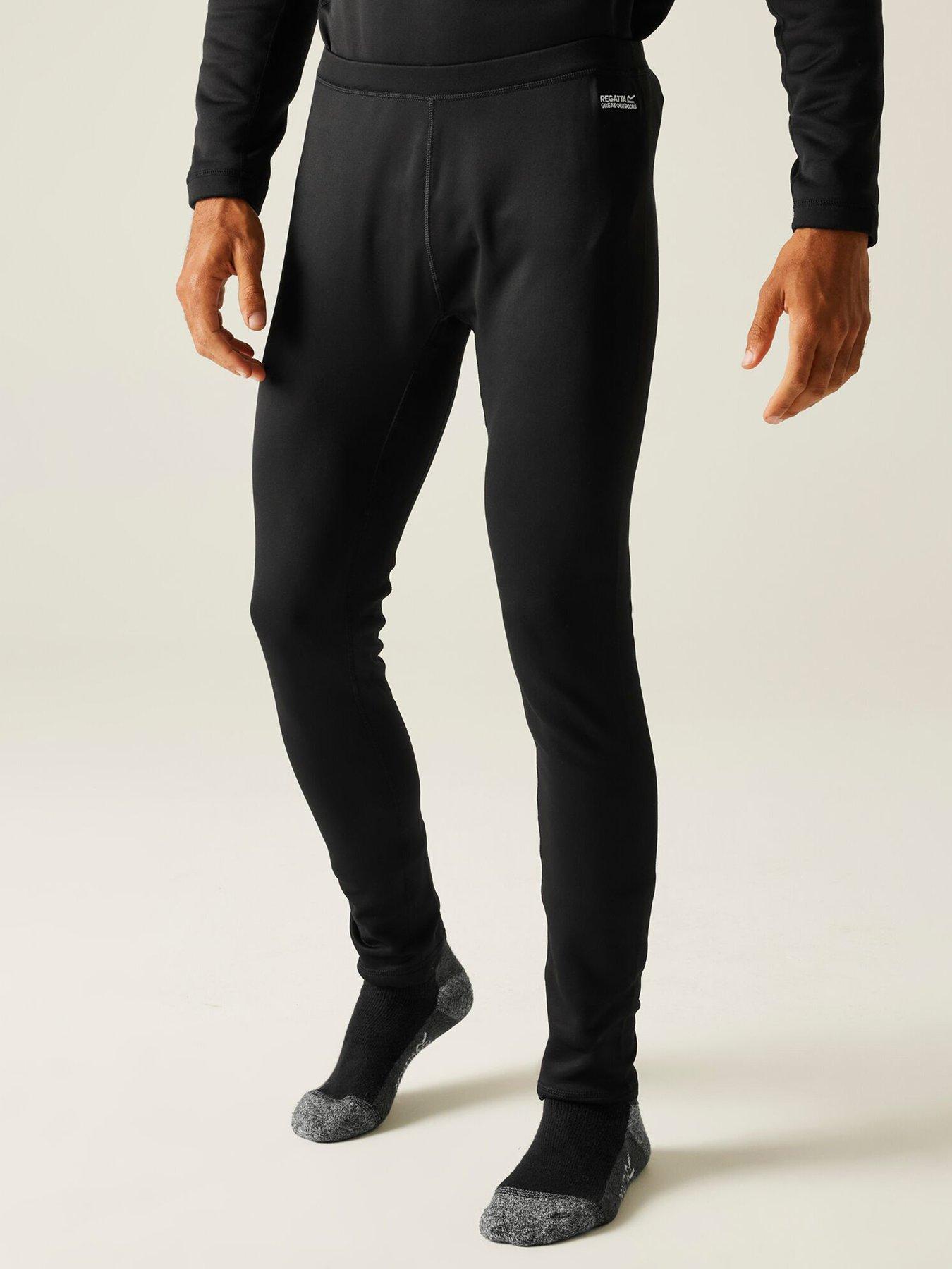 Image 2 of 6 of Regatta Mens Thermal Baselayer Set - Black