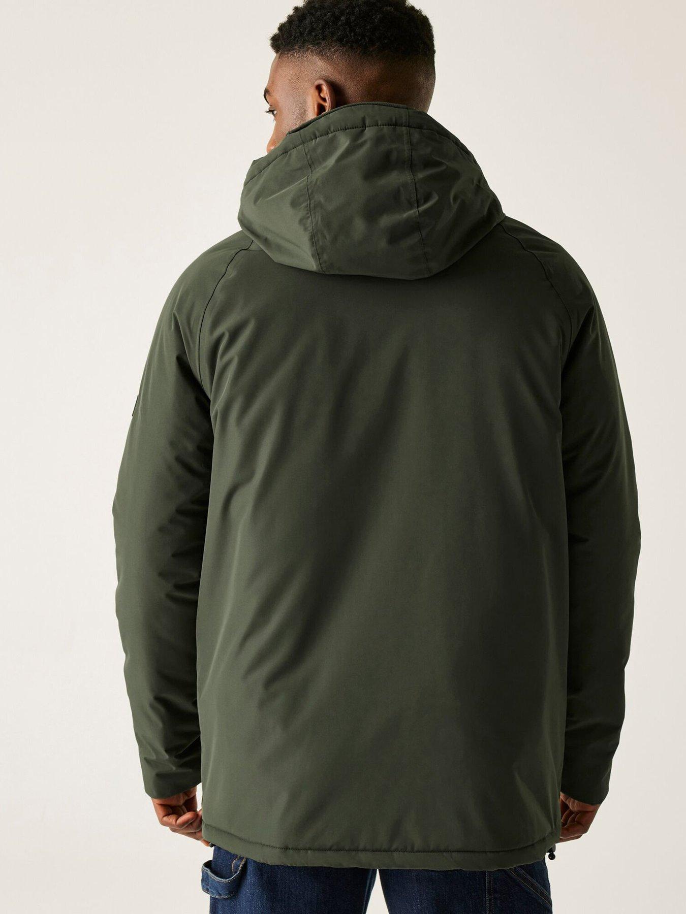 regatta-mens-savon-waterproof-insulated-jacket-greenstillFront