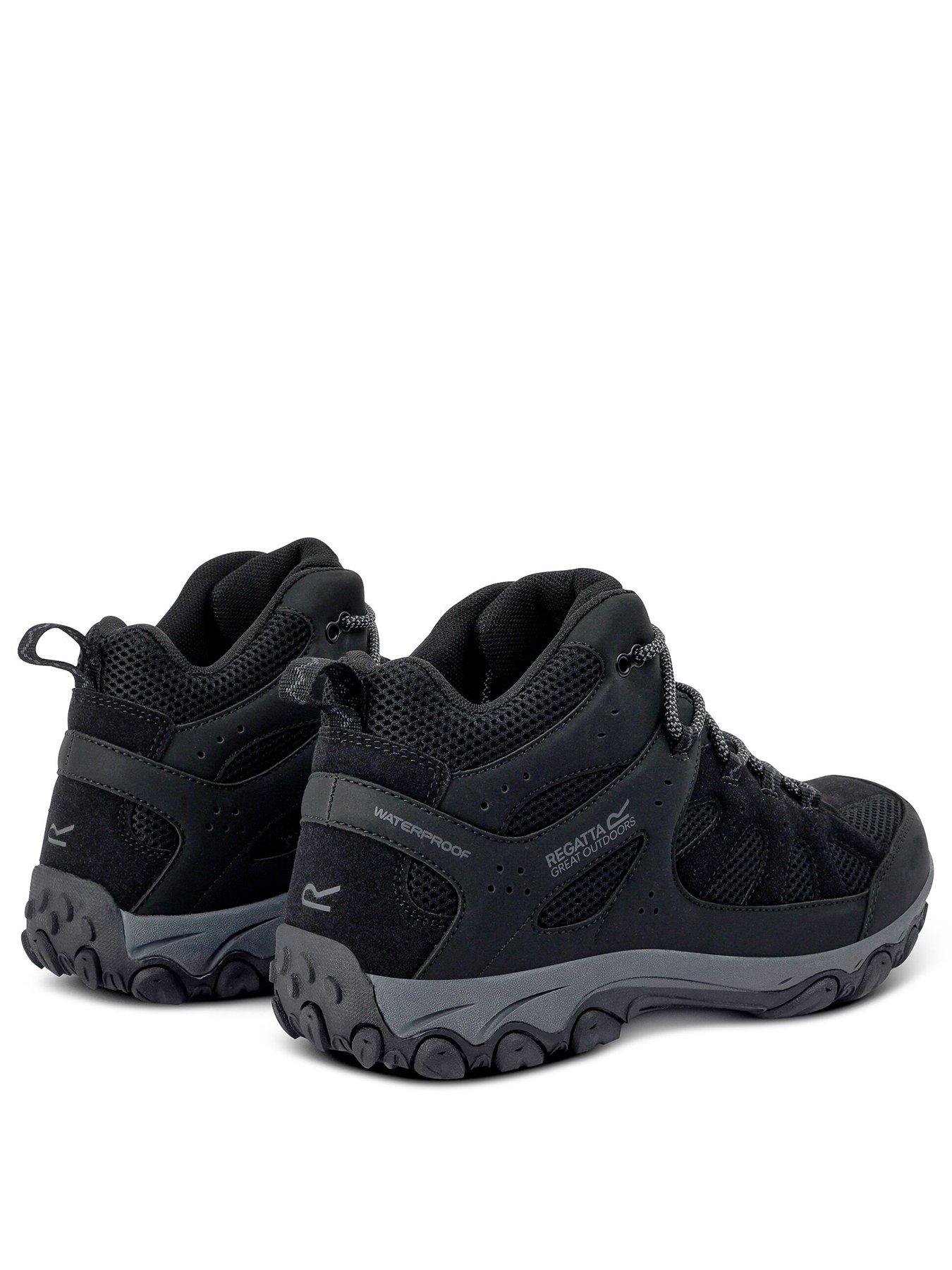 Image 2 of 7 of Regatta Mens Edgepoint Iv Mid Walking Boots - Black