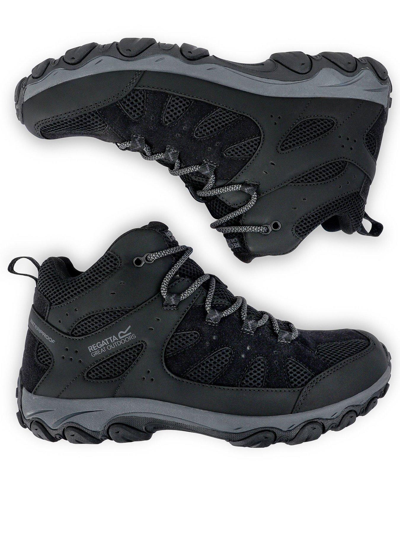 Image 3 of 7 of Regatta Mens Edgepoint Iv Mid Walking Boots - Black