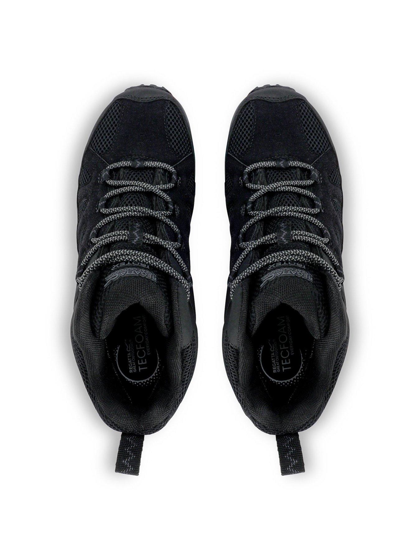 Image 7 of 7 of Regatta Mens Edgepoint Iv Mid Walking Boots - Black