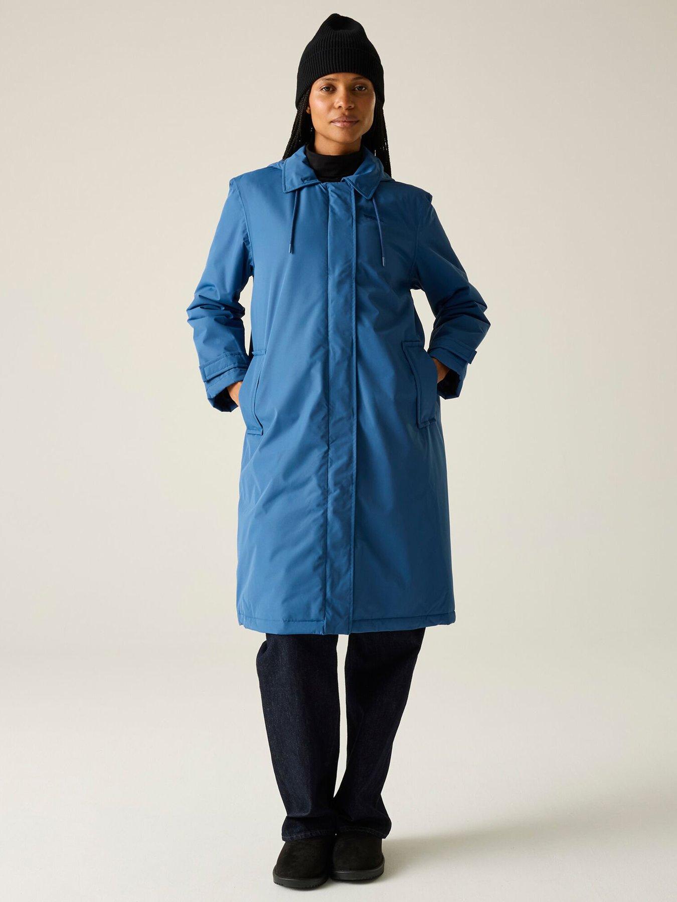 Regatta Womens Orla Kiely Waterproof Mac - Navy