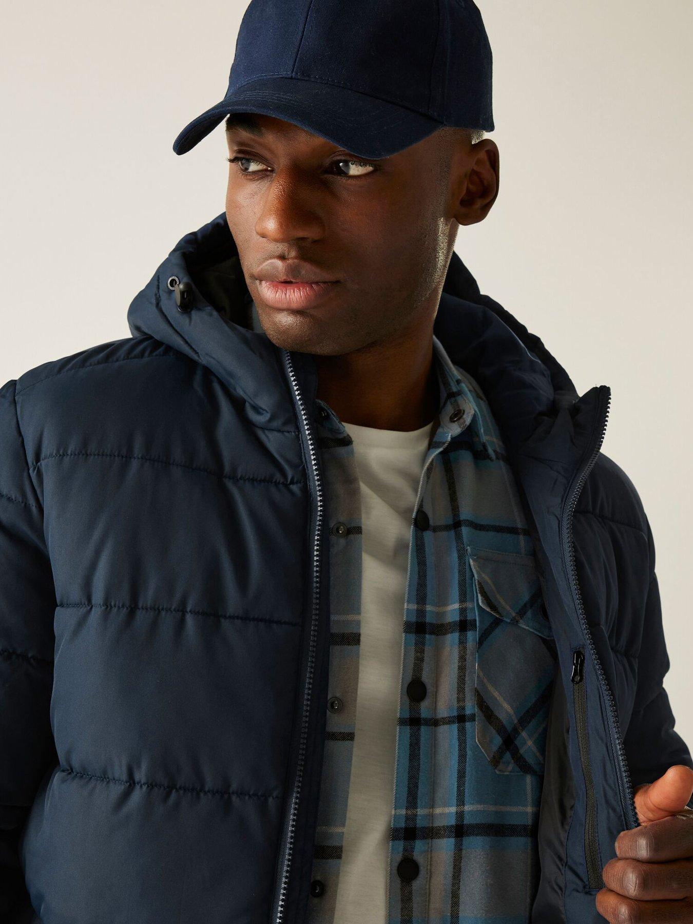 Image 3 of 6 of Regatta Mens Lakiver Padded Jacket - Navy
