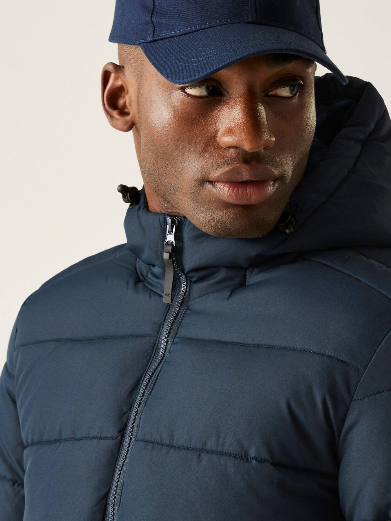 Image 4 of 6 of Regatta Mens Lakiver Padded Jacket - Navy