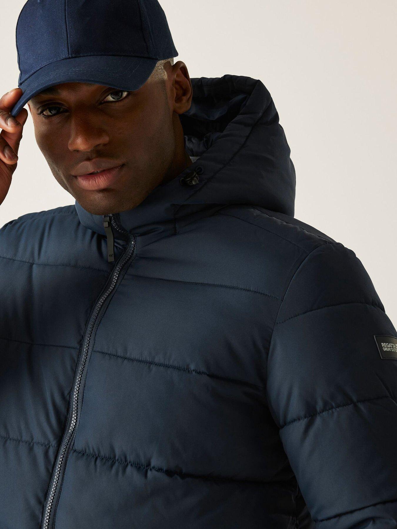 Image 5 of 6 of Regatta Mens Lakiver Padded Jacket - Navy