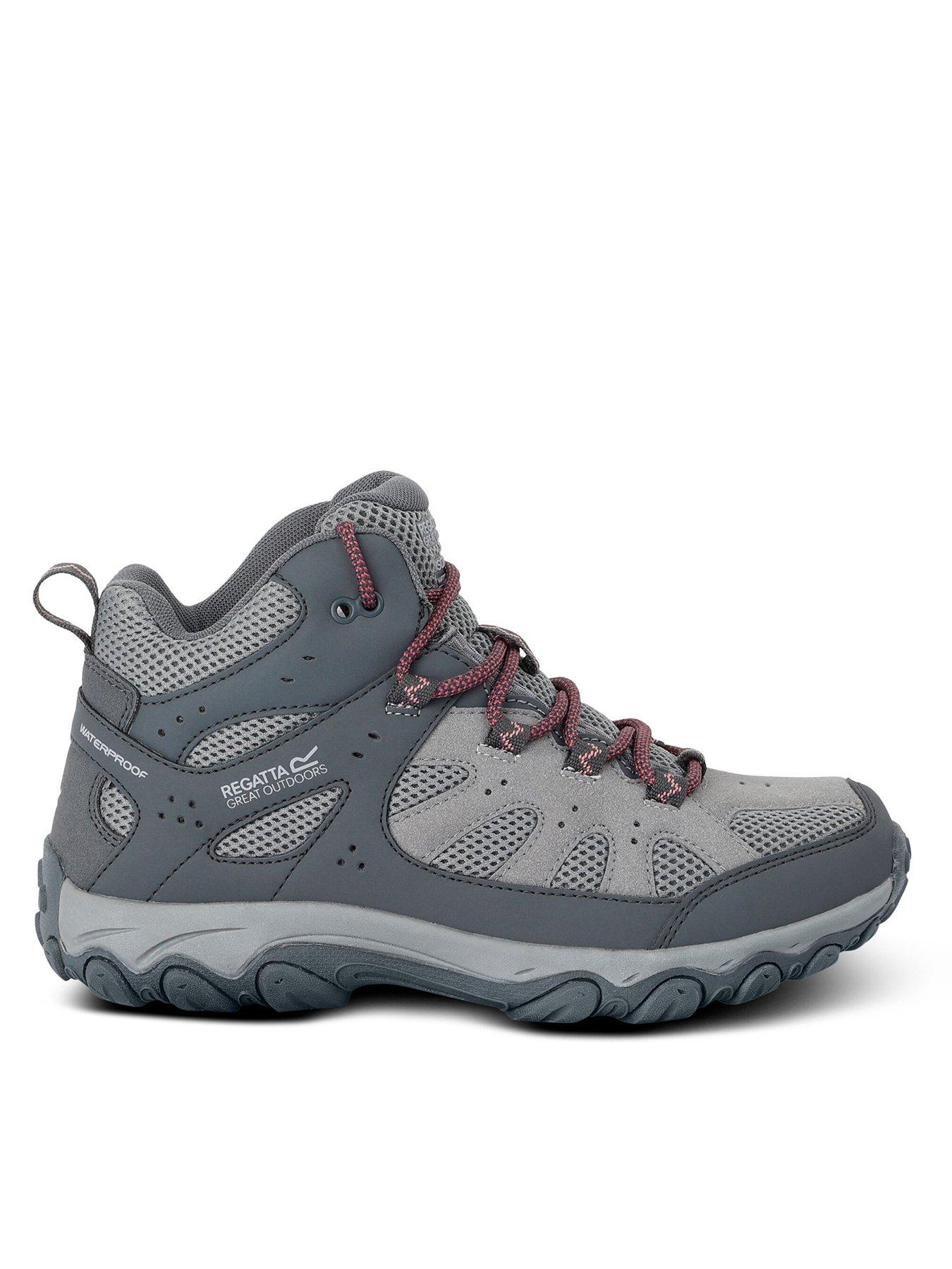 Regatta Womens Edgepoint IV Mid Walking Boots - Grey