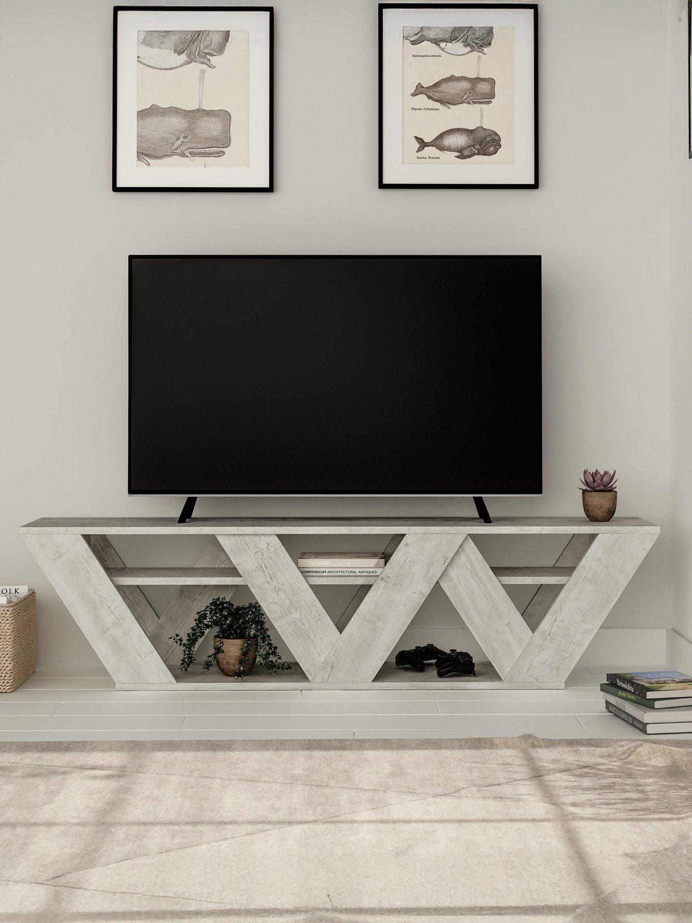 Decortie Ralla Tv Stand - Mocha