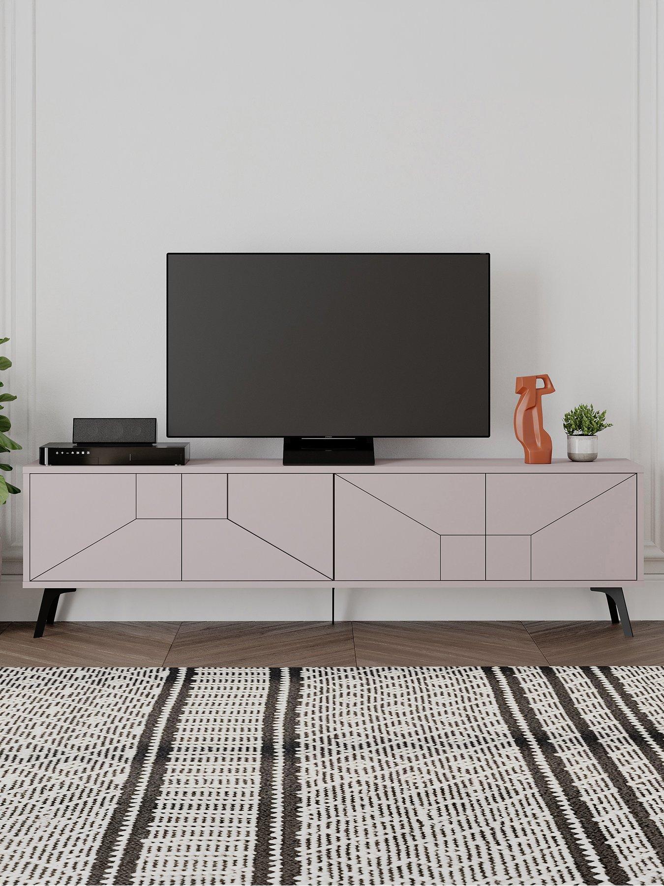 Decortie Dune Tv Stand - Mocha