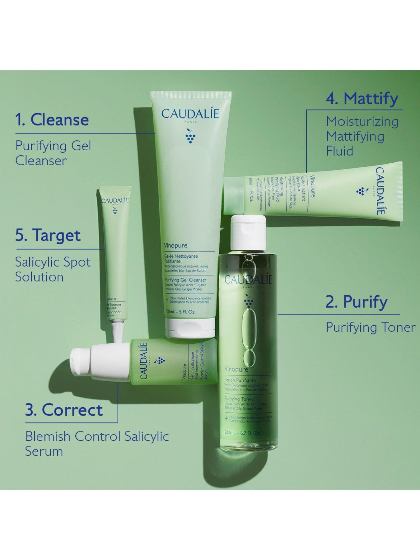 Image 7 of 7 of Caudalie Caudalie Vinopure Purifying Gel Cleanser 385ml