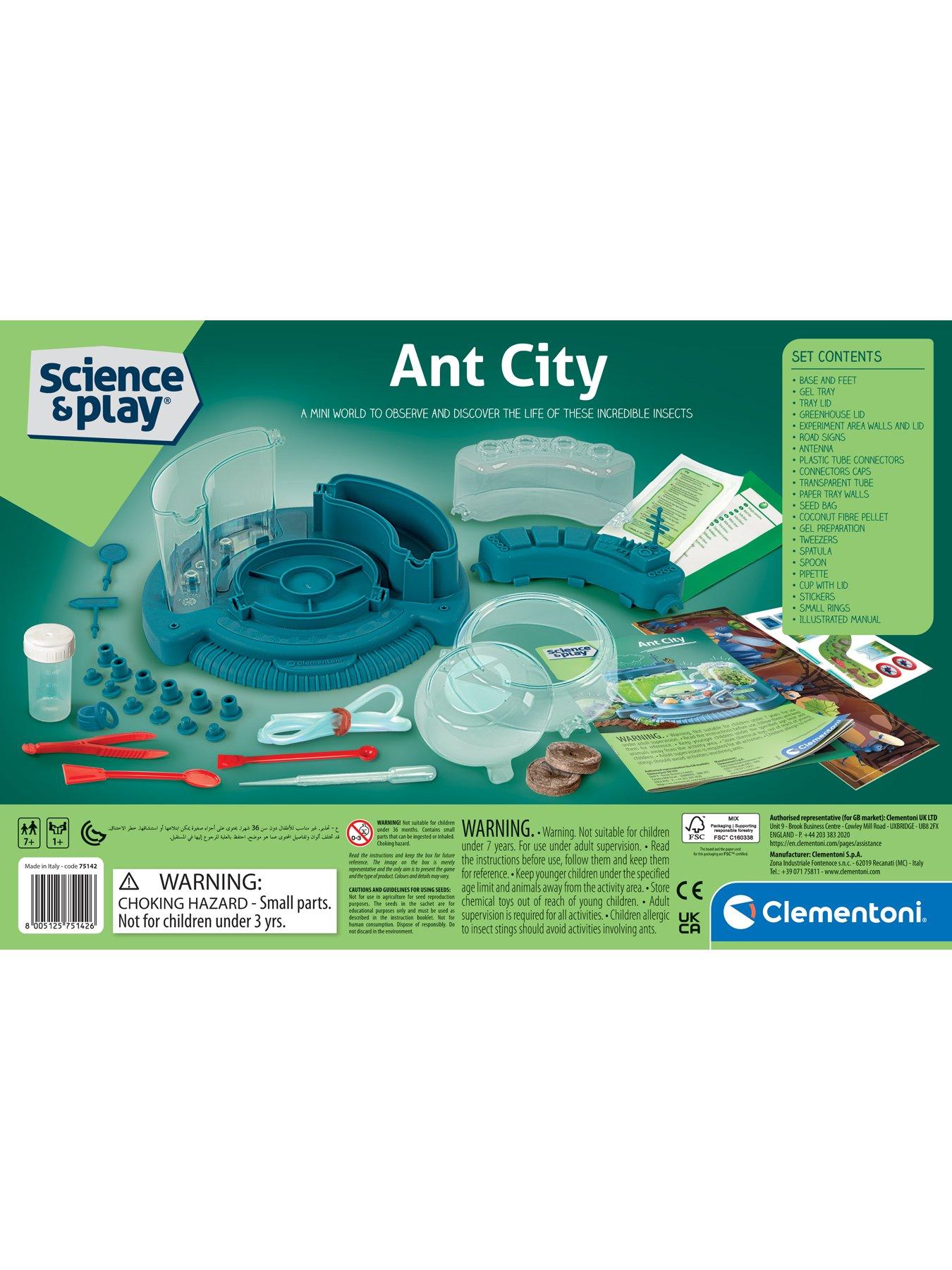 Image 4 of 4 of Clementoni Science &amp; Play Lab Ant City Set