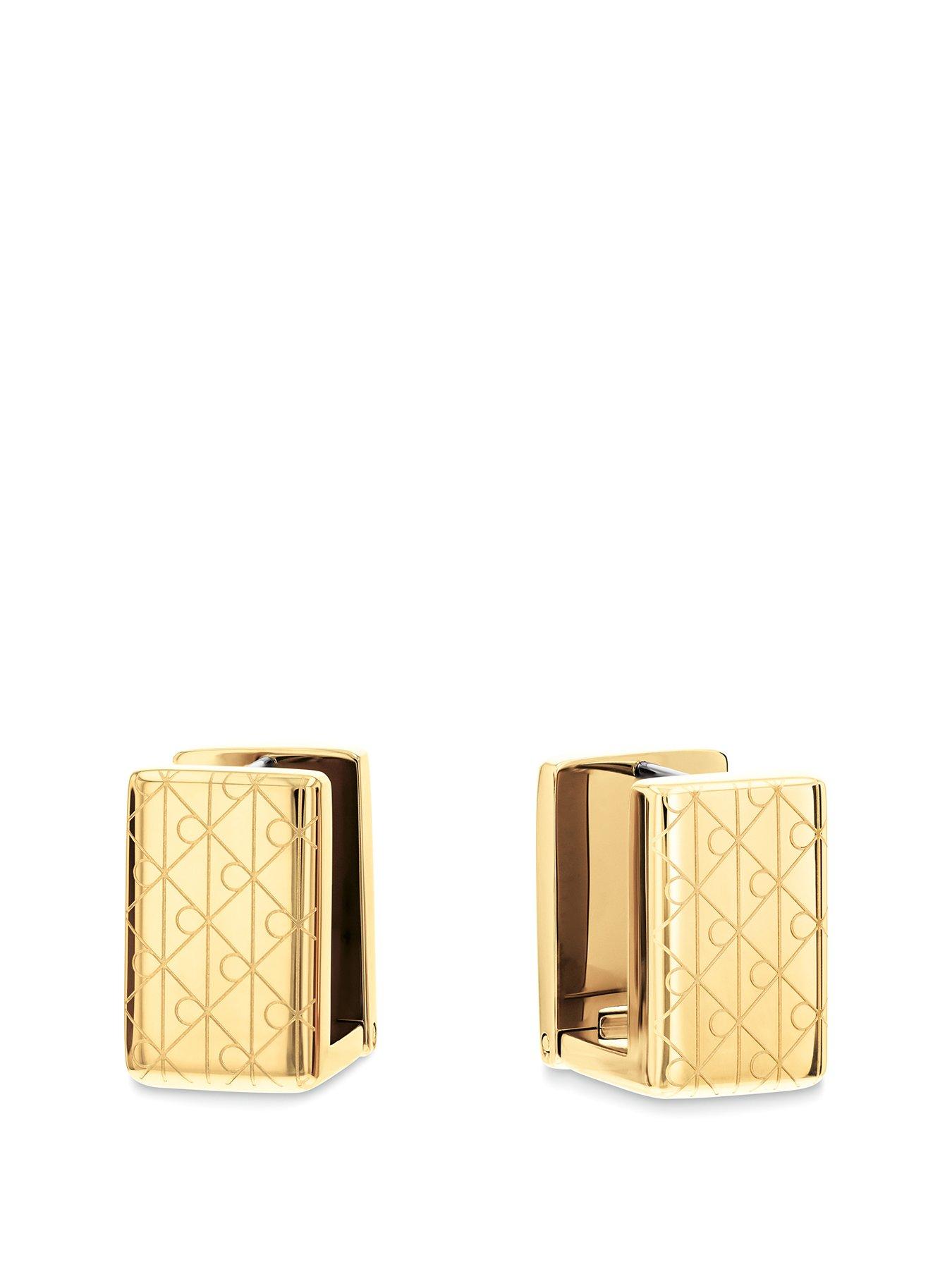 calvin-klein-womens-ck-iconic-essentials-plated-earrings-gold