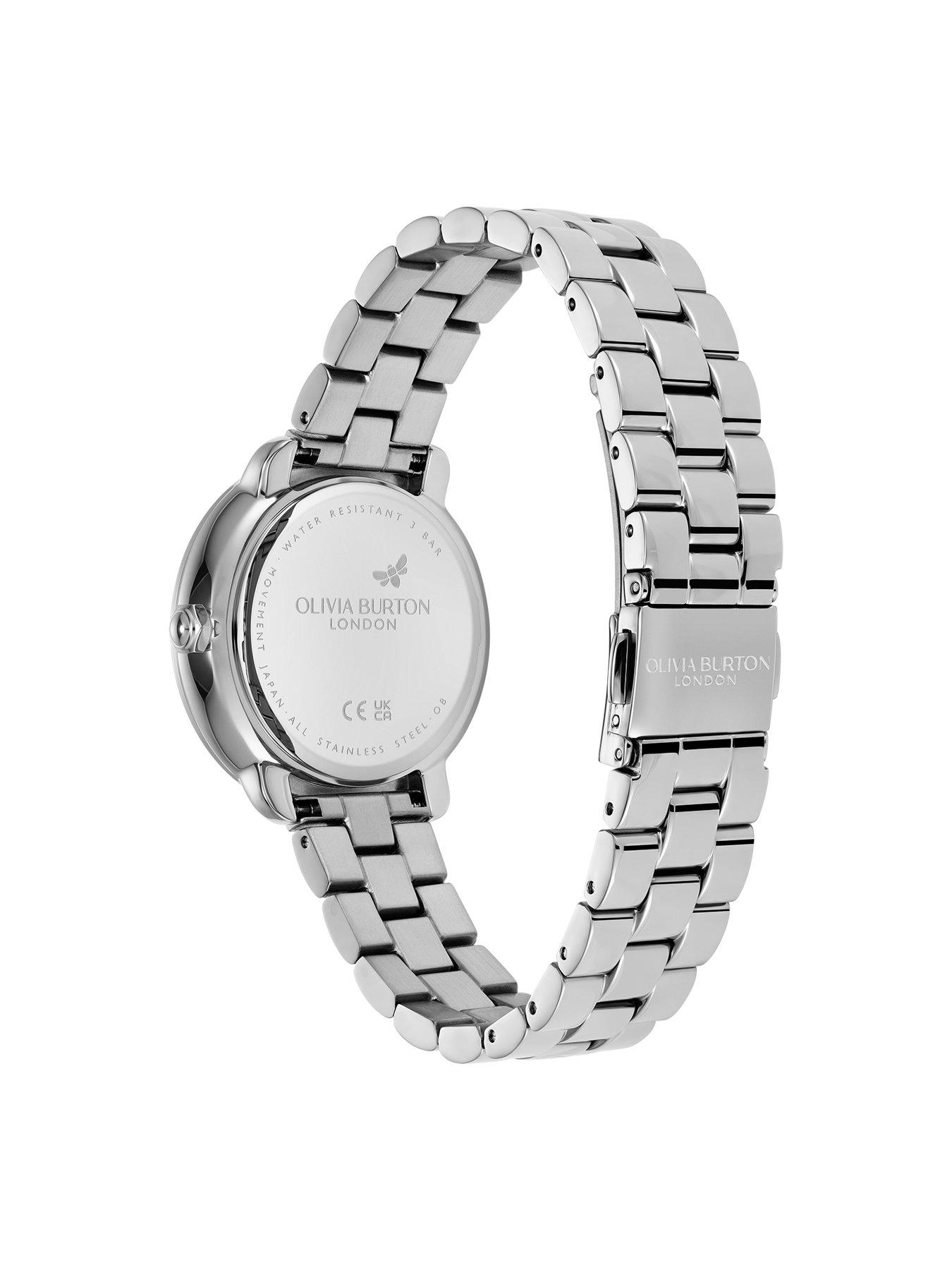 Image 4 of 8 of Olivia Burton Olivia Burton 34mm Moonphase Stainless Steel Watch