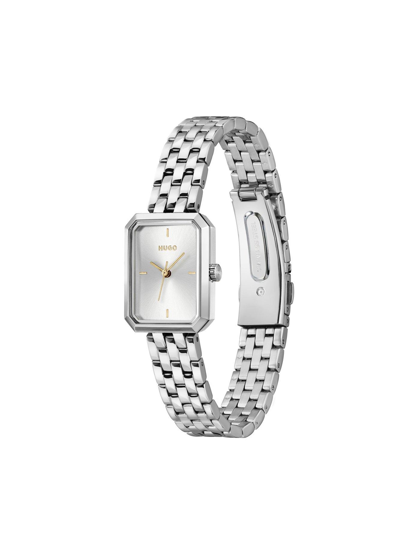 Image 2 of 6 of HUGO Silver Stainless Steel Cosy Bracelet Watch