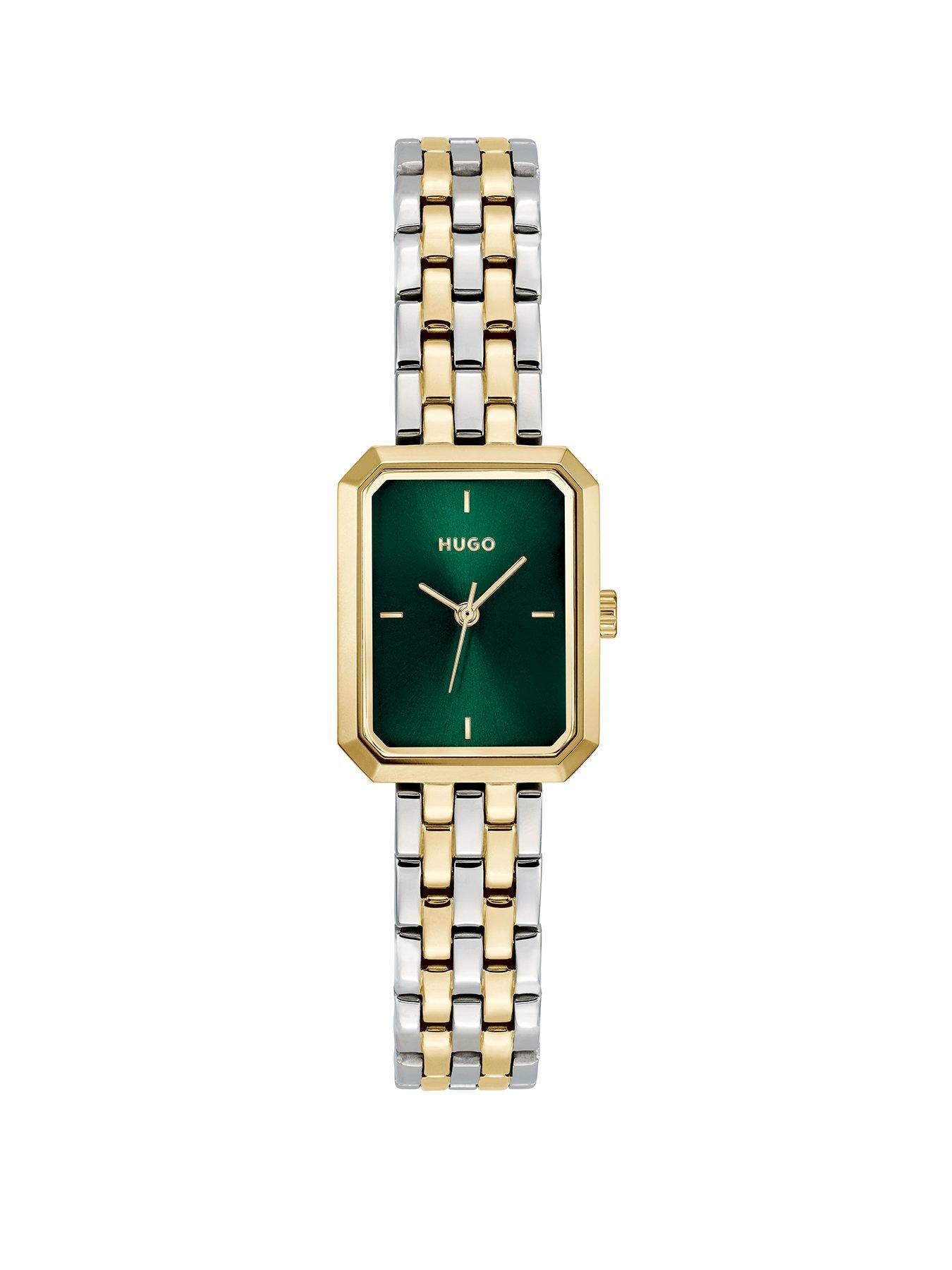 HUGO Ladies HUGO #COSY Two Tone Bracelet Watch