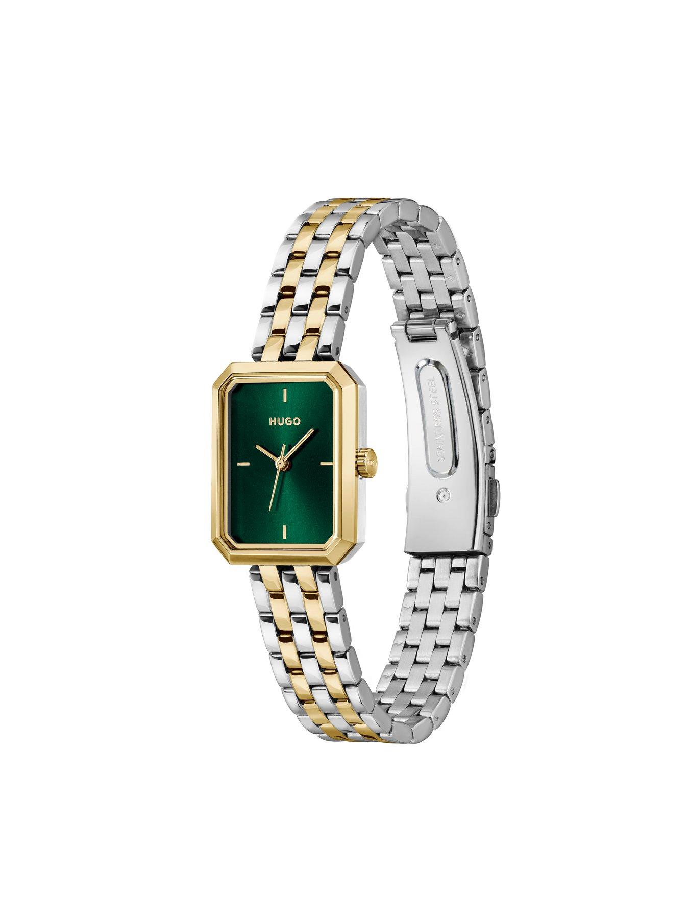 Image 2 of 6 of HUGO Two Tone Cosy Bracelet Watch