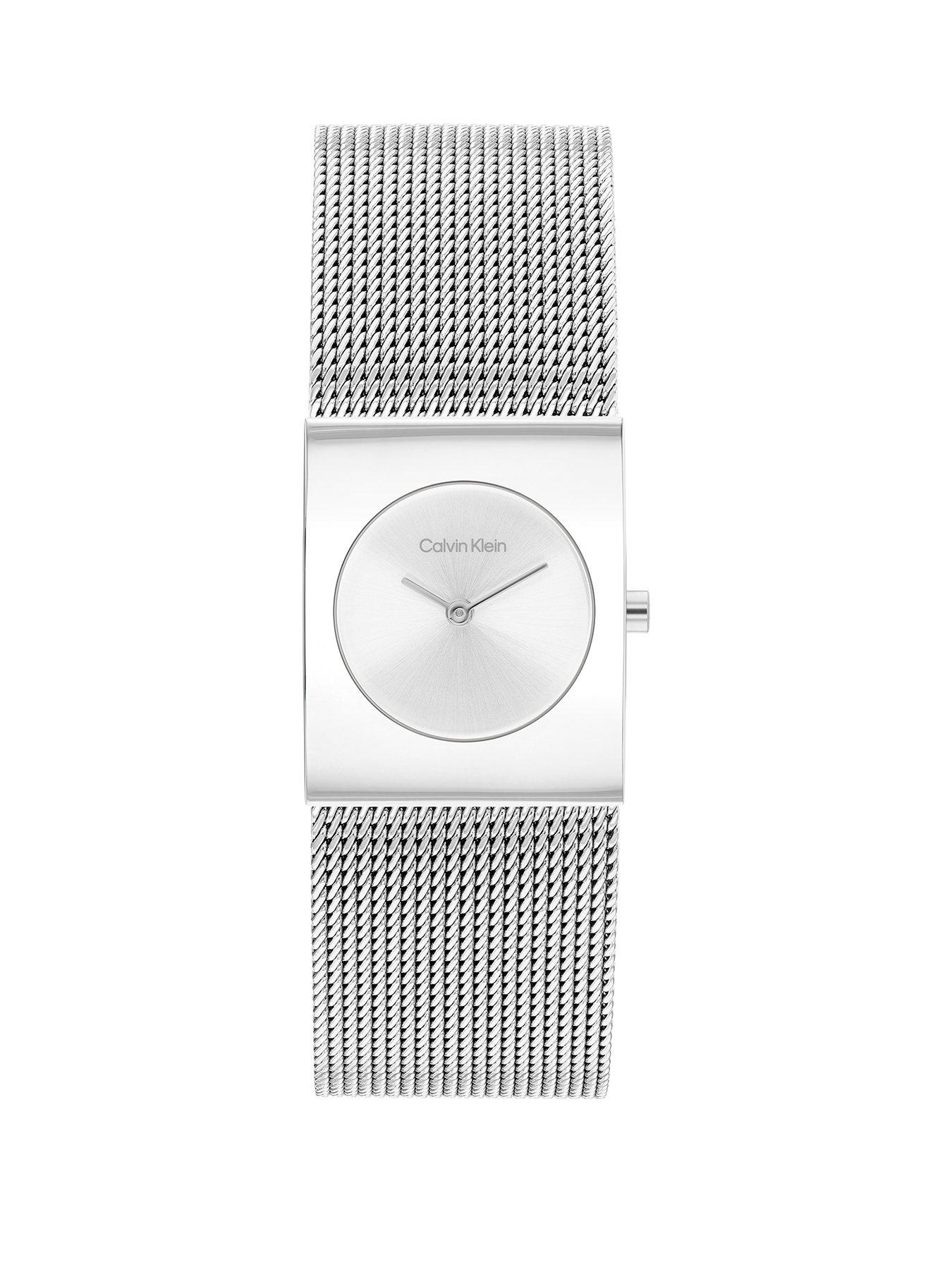 Calvin Klein Women's Ck Pulse Stainless Steel Watch - Silver