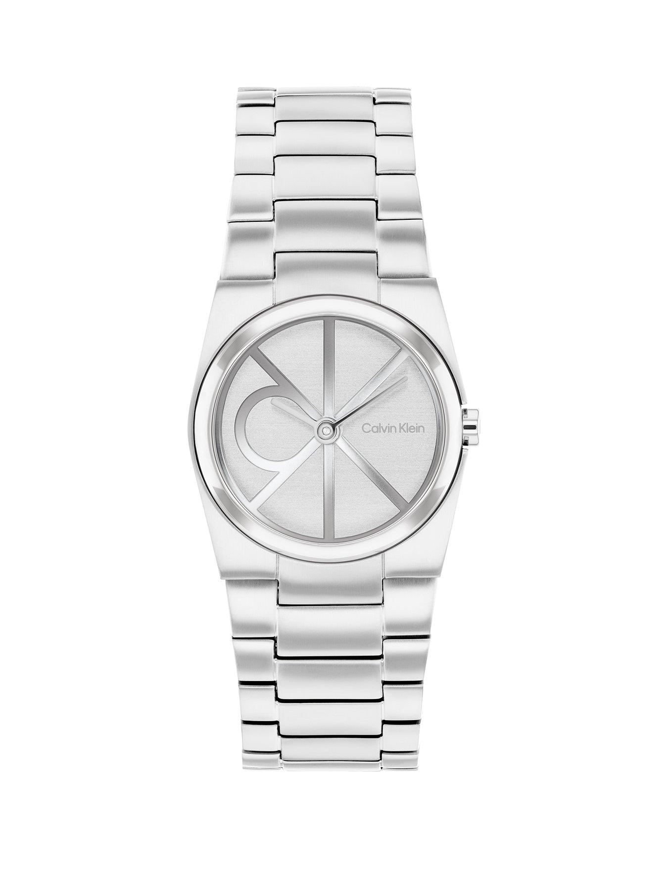 Calvin Klein Women's Ck Unite Stainless Steel Watch - Silver