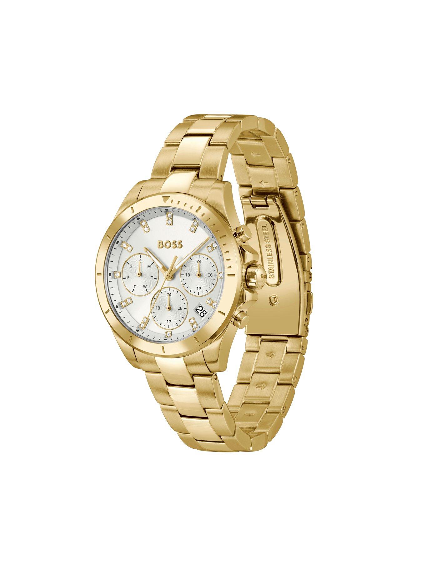 Image 2 of 7 of BOSS Ladies Alley Sport Lux Ip Bracelet Watch - Light Gold