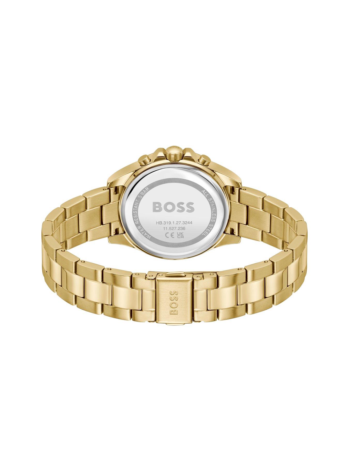 Image 3 of 7 of BOSS Ladies Alley Sport Lux Ip Bracelet Watch - Light Gold