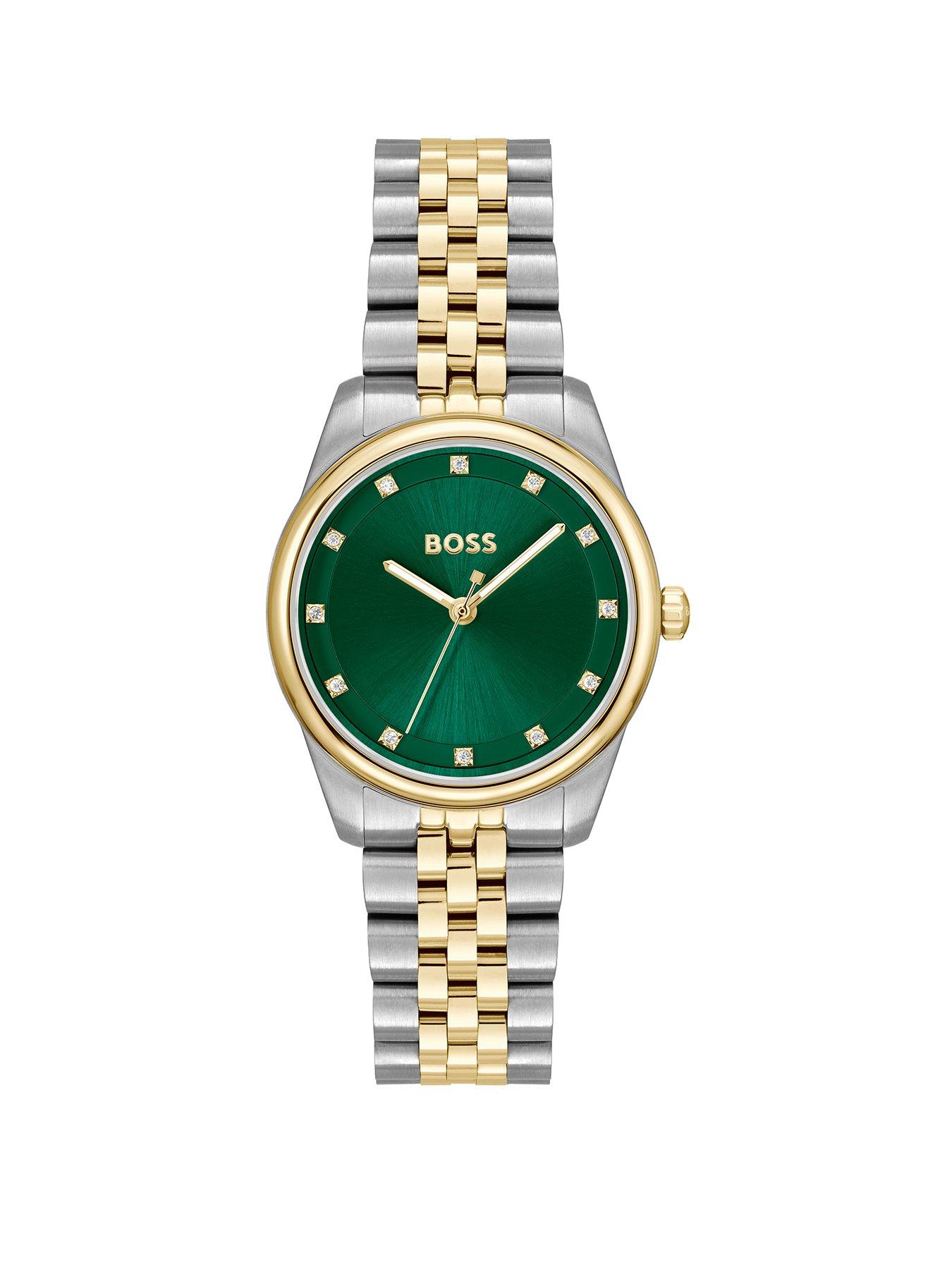 boss-ladies-graceful-precious-two-tone-stainless-steel-amp-light-gold-ip-bracelet-watch-multi